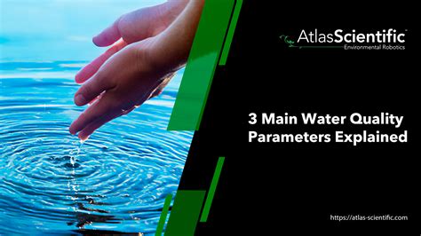 3 Main Water Quality Parameters Explained Atlas Scientific