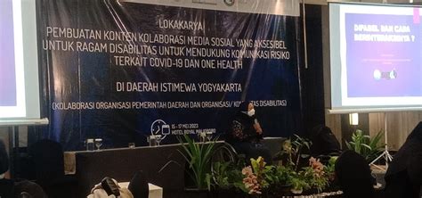 Bksda Yogyakarta Ikuti Lokakarya Kolabrasi Pembuatan Konten Media