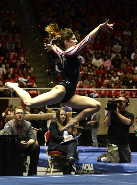 Utah Gymnastics Utes Rebound With Season Best Performance On Vault