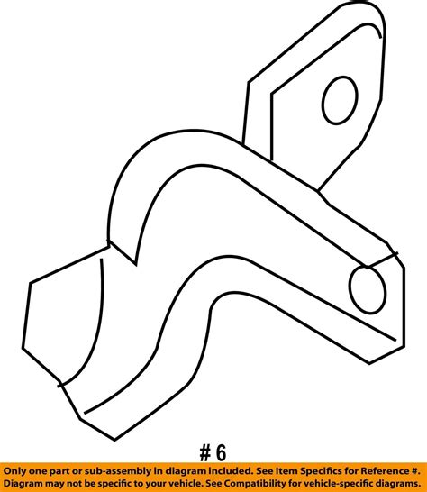 TOYOTA OEM 12 17 Prius C Fender Mounting Bracket Extension Right