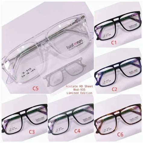 Twist Eyes M 935 Square Acetate Eyeglass Frame At Best Price In