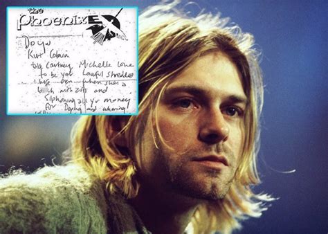 La Impactante Nota Que Kurt Cobain Le Dejo A Courtney Love En El