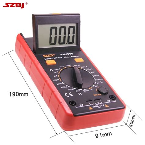 Bm Digital Lcd Lcr Meter Inductance Capacitance Resistance Tester