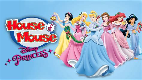 Disney Princesses At The House Of Mouse Youtube