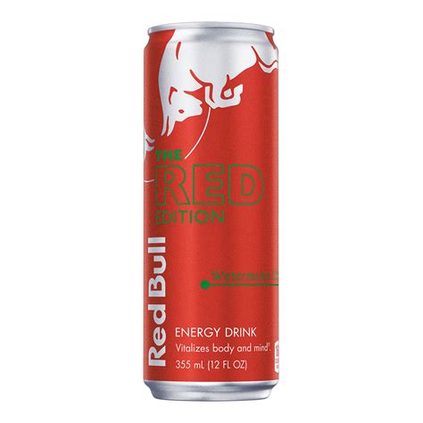 Red Bull Energy Drink The Red Edition Watermelon 12 Fl Oz Walmart