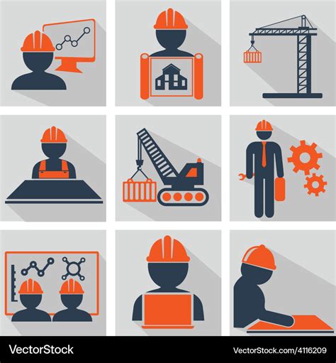 engineering icon royalty  vector image vectorstock