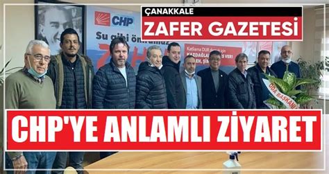 Anakkale Esnaf Odalar Ba Kanlar Ndan Chp Y Netimine Ziyaret