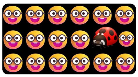 Encontre O Emoji Diferente Qu O Bons S O Seus Olhos Find The Odd