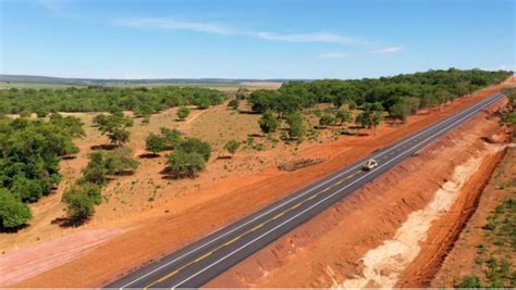 Governo Entrega Segundo Trecho Da Pavimenta O Da Br Frota Cia