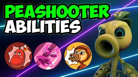 Peashooter Abilities Pvz Battle For Neighborville Youtube