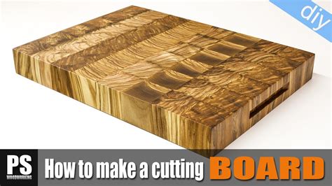 How To Make A Cutting Board Youtube