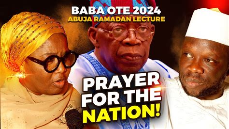 Iyaloja General Alhaja Folashade Tinubu Ojo Shower Prayer On The