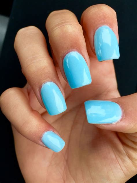 Pastel Blue Easter Nails Easter Nails Nails Manicure