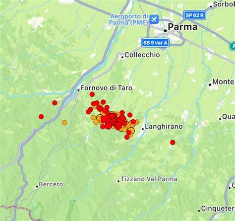 Sciame Sismico In Emilia Romagna Nuova Intensa Scossa Nel Parmense DATI