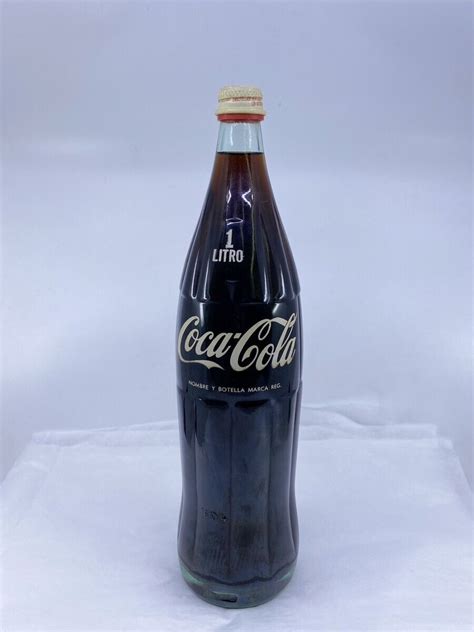 Coca Cola Litro Unopened Bottle Rare Lo Ebay