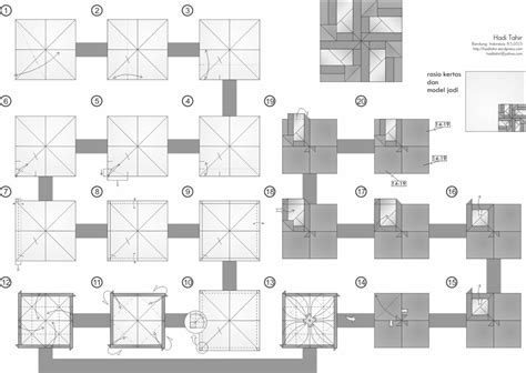 卐 Origami Swastika Diagram Origami Model Of 5x5 Grid Sw Flickr