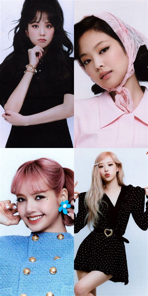 BLACKPINK 2022 Welcoming Collection Scans Black Pink Songs Pink