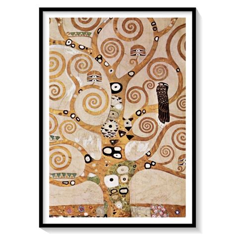 Tree of Life Painting & Wall Art Print by Gustav Klimt - Dessine Art