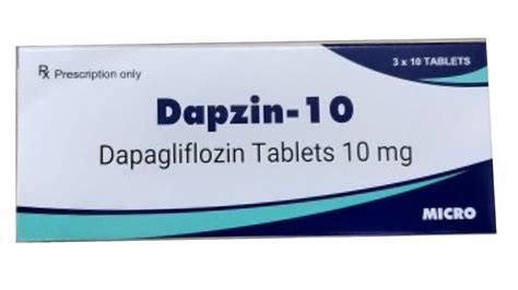 Dapzin 10 Dapaglifozin Tablets 10mg Micro H30v Shopthuoc