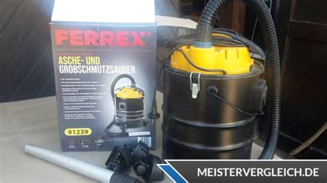 FERREX Asche Und Grobschmutzsauger GAS20 TEST 2025