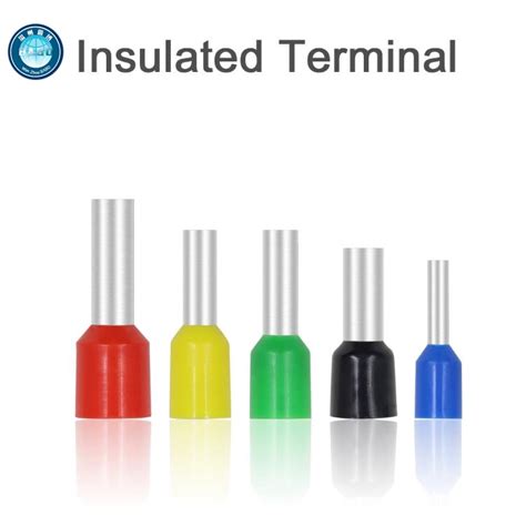 Pcs Pack E E E E E Insulated Ferrules Terminal