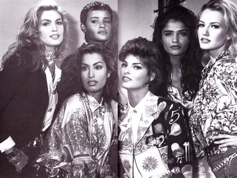 Cindy Crawford Nadege Yasmeen Ghauri Linda Evangelista Helena