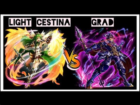 Light Cestina Vs Grad Fast Clear 0 45 Grand Summoners YouTube