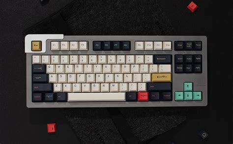 Juego de teclas PBT de 129 teclas para teclado mecánico Cherry Mx con