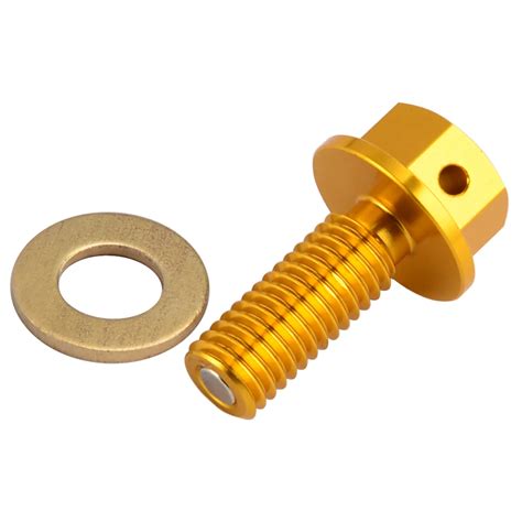 Motorcycle Magnetic Oil Drain Bolt Plugs For Suzuki Rmz