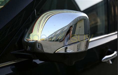 Chrome Side Rear Mirror Cover For Infiniti Qx Qx Abs