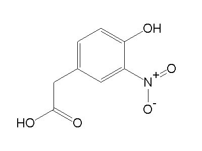 4 Hydroxy 3 Nitrophenyl Acetic Acid 10463 20 4 C8H7NO5 Density