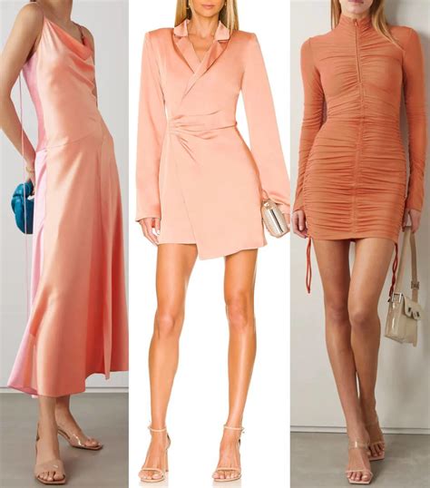 Best Color Shoes To Go With Peach Dresses Outfits Shoetease