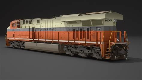 ES44AC Norfolk Southern Heritage Unit 8105 Interstate RR Livery - Train ...