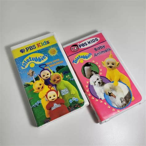 TELETUBBIES VHS LOT of 2 Tapes - HERE COME THE TELETUBBIES & BABY ...