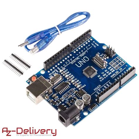 Azdelivery Placa De Desarrollo Uno R Con Cable Usb