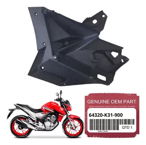 Carenagem Interna Esquerda Tanque Cb 250 F Twister Honda Frete Grátis