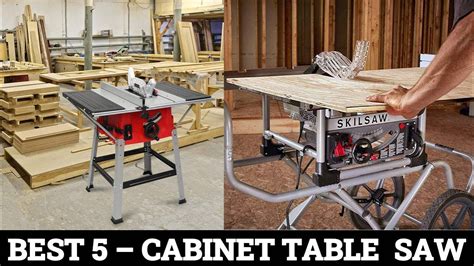 Top 5 Best Cabinet Table Saws 2024 YouTube