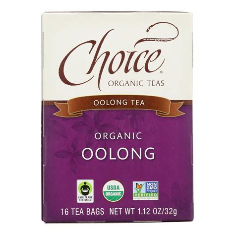 Choice Organic Teas Jasmine Green Tea 16 Tea Bags Case Of 6