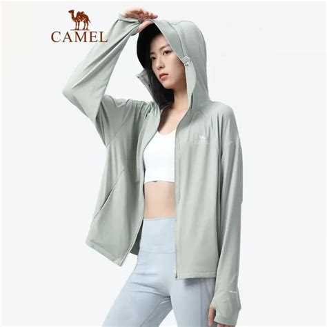 Cameljeans Summer Outdoor Sun Protection Clothing Women Ice Silk