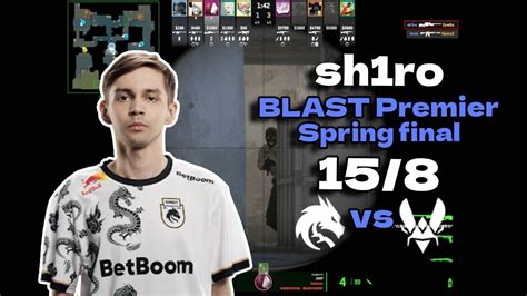 CS2 POV Spirit Sh1ro 15 8 Vs Vitality Dust2 BLAST Premier Spring