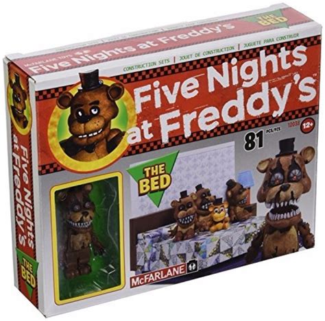 Five Nights At Freddy The Bed Mcfarlane 81pcs Nightmare Lego - R$ 235,00 em Mercado Livre