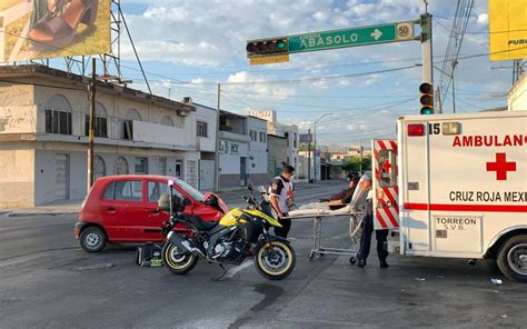 Aparatoso Accidente Deja Dos Lesionados El Sol De La Laguna