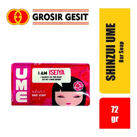 Jual Shinzui Bar Soap UME 3 Varian 72 Gr Shopee Indonesia