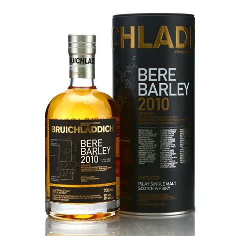 Bruichladdich 2010 Bere Barley Whisky Auctioneer