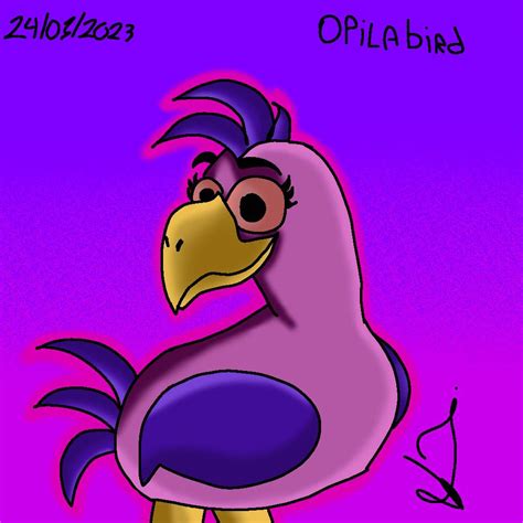 Opila Bird by jazminfoxybonnie on DeviantArt