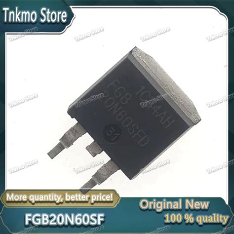 5pcs 20pcs Fgb20n60sfd To 263 Fgb20n60sf To263 Fgb20n60 20n60 Igbt