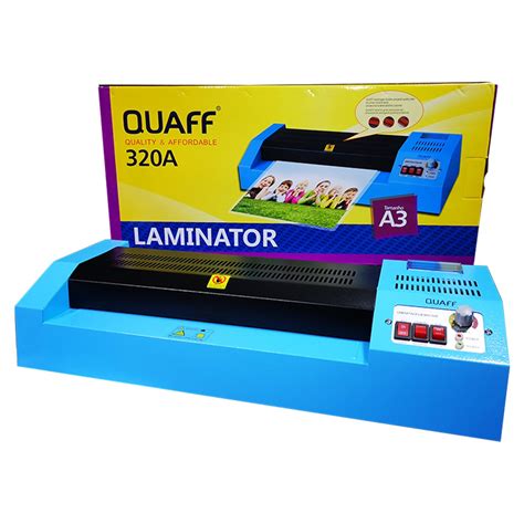 Quaff A3 Size Laminator 320A Heavy Duty Laminating MachineBOt Lazada PH