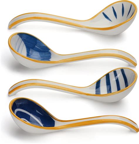 Amazon Asian Soup Spoon Ceramic Ramen Spoons Korean Spoons