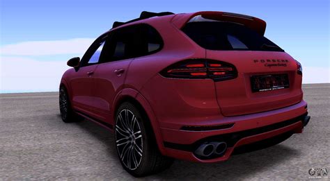 Porsche Cayenne Turbo S GTS 2015 For GTA San Andreas