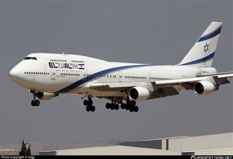 4X-ELC El Al Israel Airlines Boeing 747-458 Photo by Siegi | ID 106012 ...